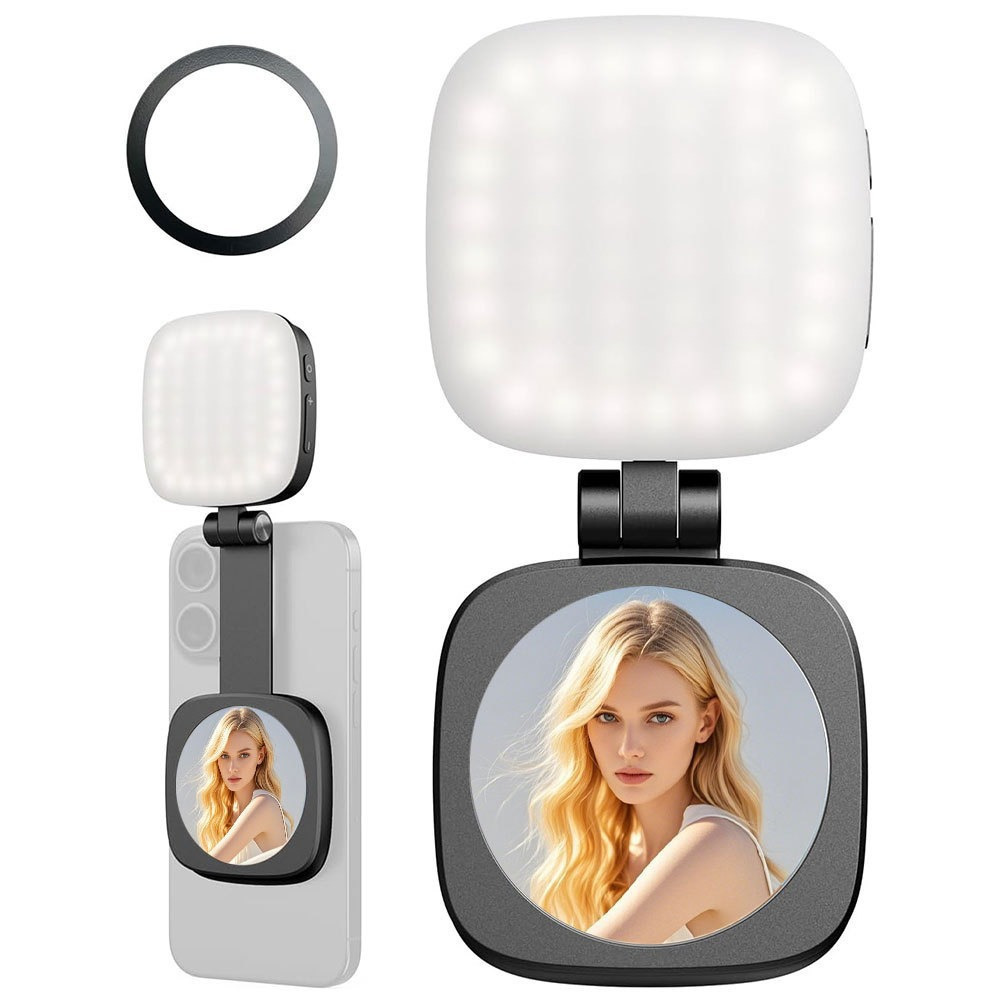360° Magnetic Phone Selfie & Video Fill Light